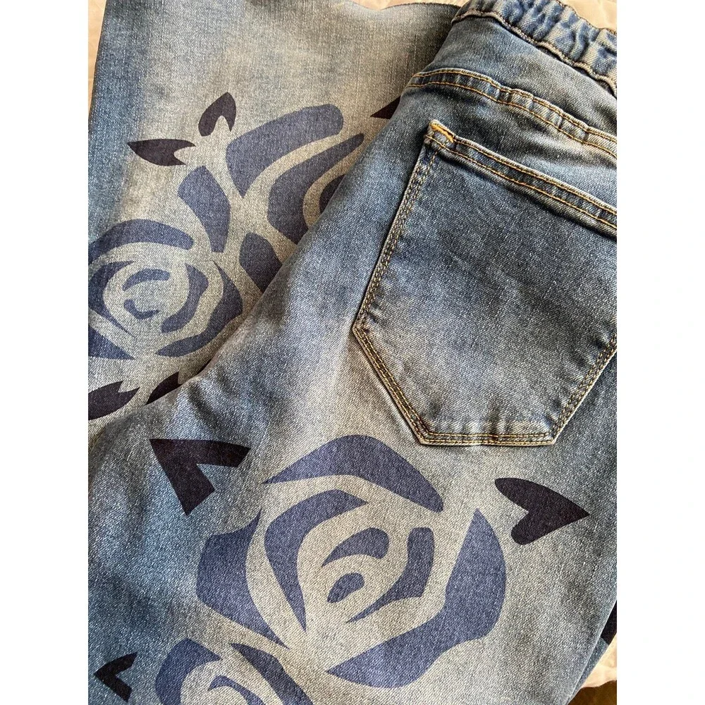 OLI & HALI jeans OH! jeans Oli and Hali pants OLI HALI jeans floral OLI&hali 2-6